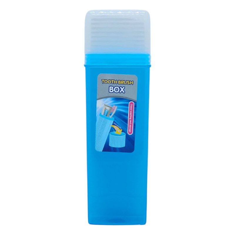 FUNDA ESTUCHE CUADRADO PORTATIL PARA CEPILLOS DE DIENTES TOOTH BRUSH BOX