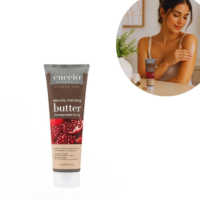CREMA CORPORAL HIDRATANTE Y NUTRITIVA ANTIOXIDANTE CON AROMA GRANADA E HIGO CUCCIO 113G