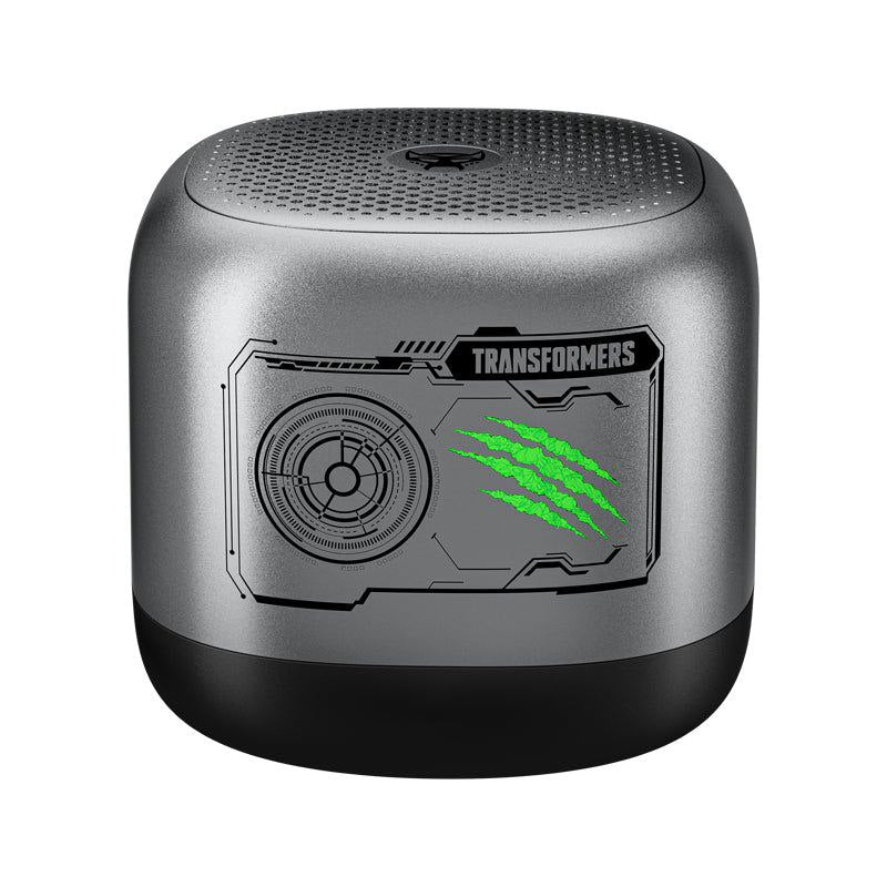 PARLANTE ALTAVOZ TF-Y09 BLUETOOTH V5.4, DISTANCIA DE 10MTS, SE CARGA EN 3H Y DA BATERIA DE 6H SONIDO ENVOLVENTE, EMPAREJAMIENTO DUAL STEREO, TRANSFORMERS RISE OF THE BEASTS OPTIMUS PRIMAL