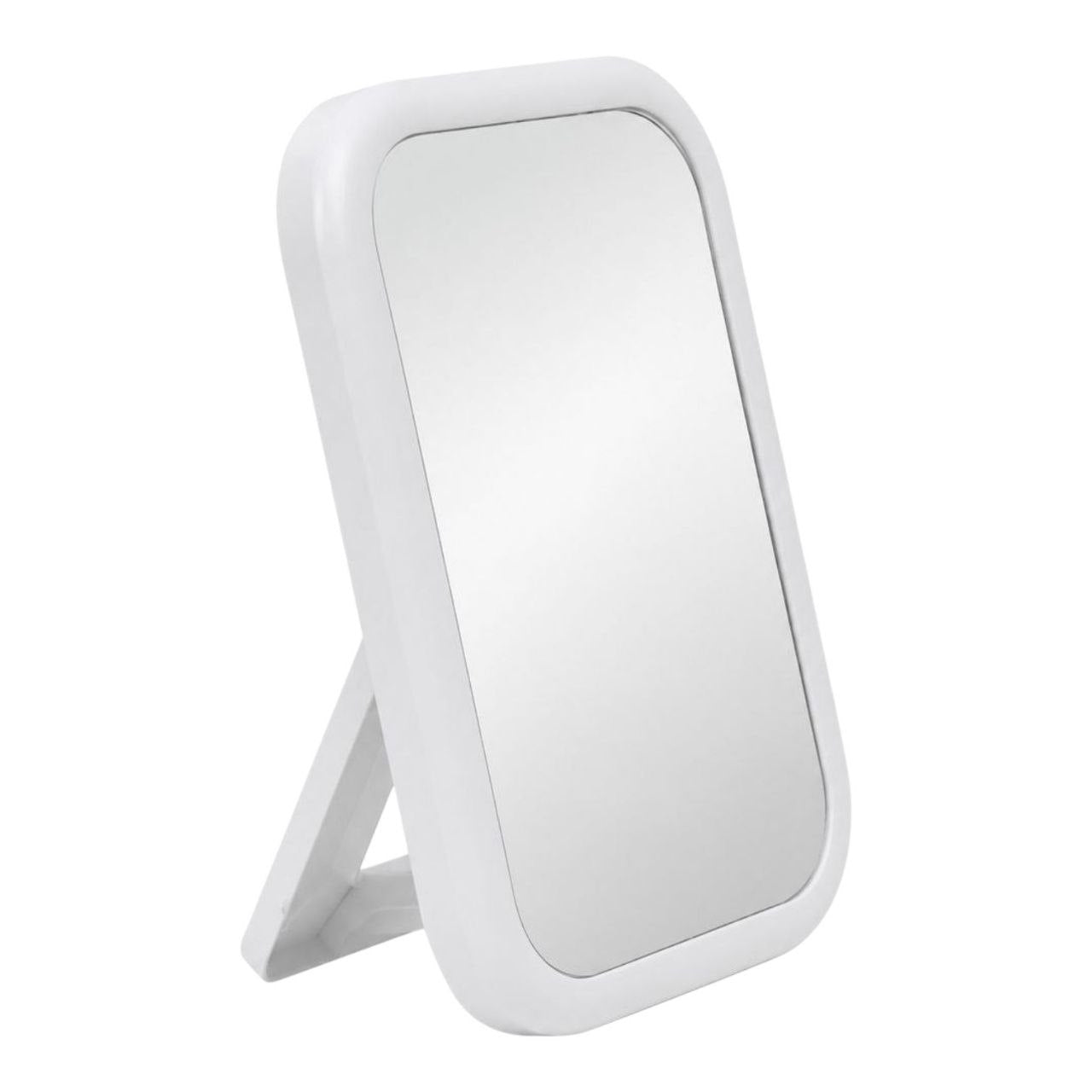 ESPEJO COSMÉTICO CON LUZ LED RECARGABLE PANTALLA PLEGABLE MULTIANGULAR CON ALIMENTACIÓN DUAL USB/BATERÍAS 20.2X16 CM