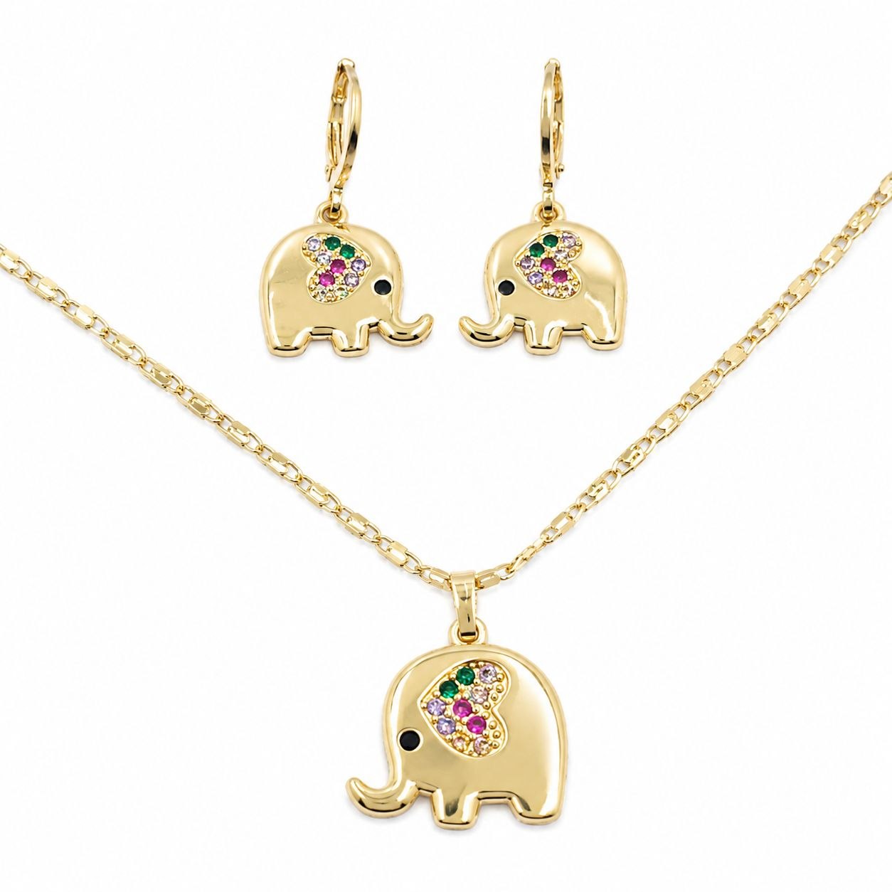 SET DE ENCHAPE CON FORMA DE ELEFANTE