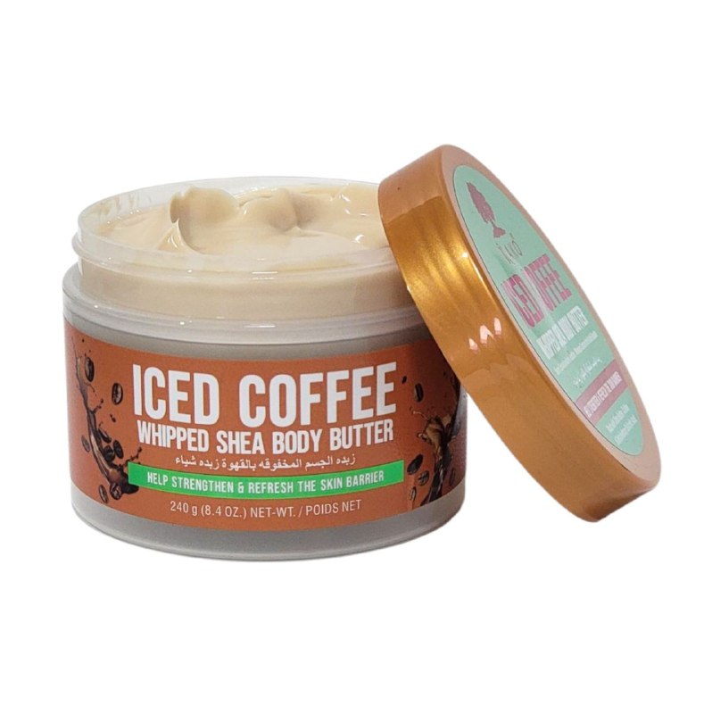 MANTECA CORPORAL DE TEXTURA BATIDA CON MANTECA DE KARITE Y EXTRACTO DE CAFE RAKO 240G