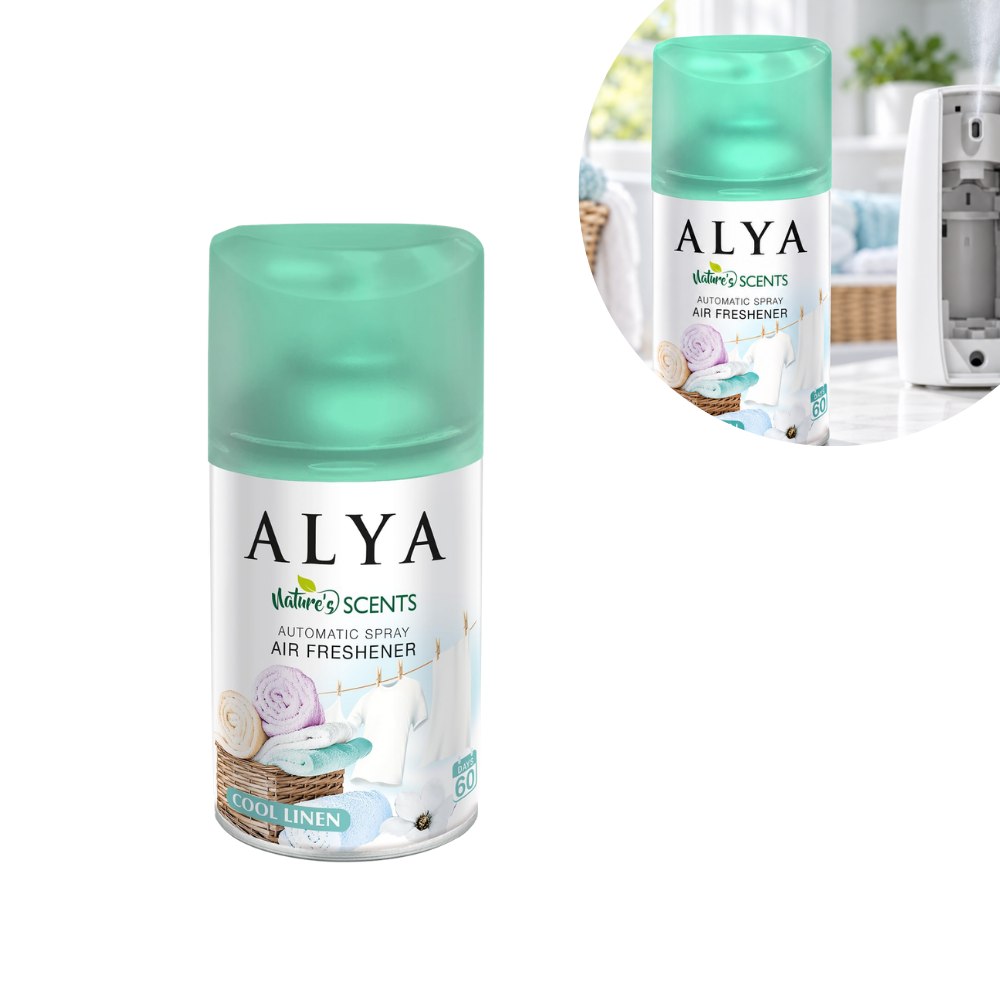 REPUESTO AMBIENTADOR SPRAY AUTOMÁTICO AROMA AIRE FRESCO ALYA NATURE'S 250ML