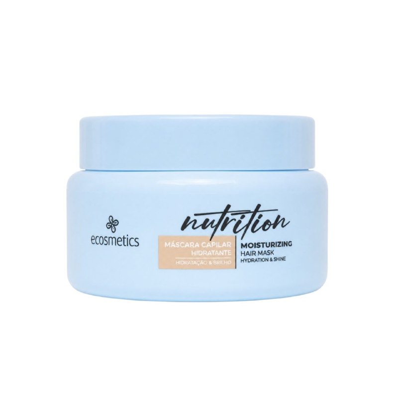 MASCARILLA CAPILAR NUTRITIVA DE HIDRATACION Y BRILLO ECOSMETICS 250G