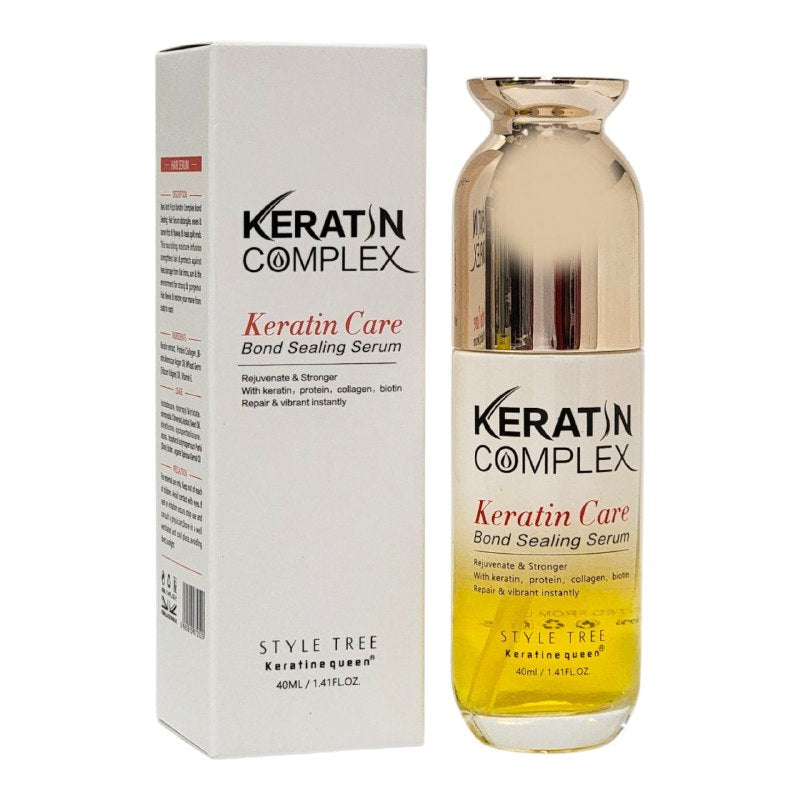 SUERO PARA EL CABELLO SELLADOR REPARADOR Y PROTECTOR TERMICO CON QUERATINA KERATINE COMPLEX 40ML