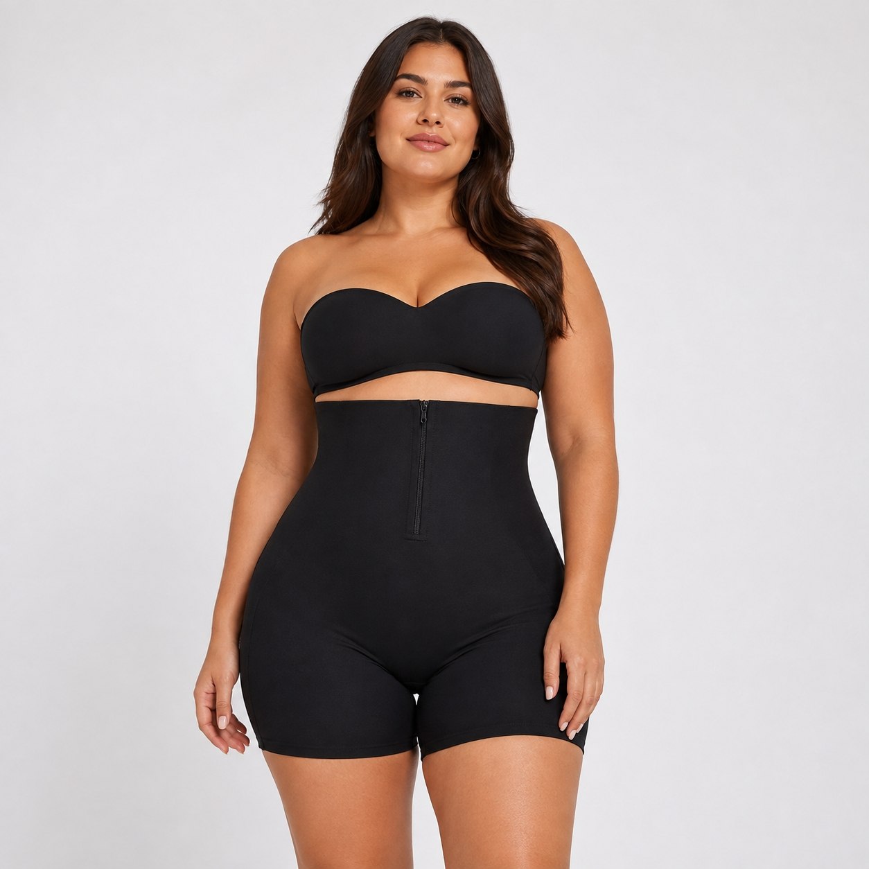 FAJA SHORT REDUCTORA CON CIERRE PARA DAMA TALLA L