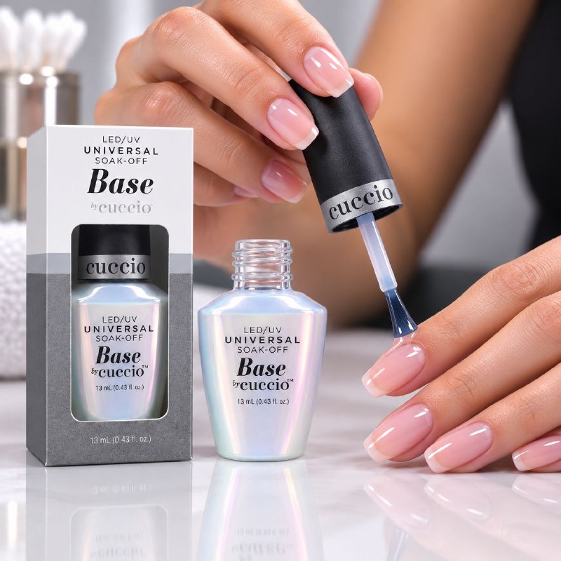 BASE UNIVERSAL REMOVIBLE PARA ESMALTE EN GEL CUCCIO 13ML