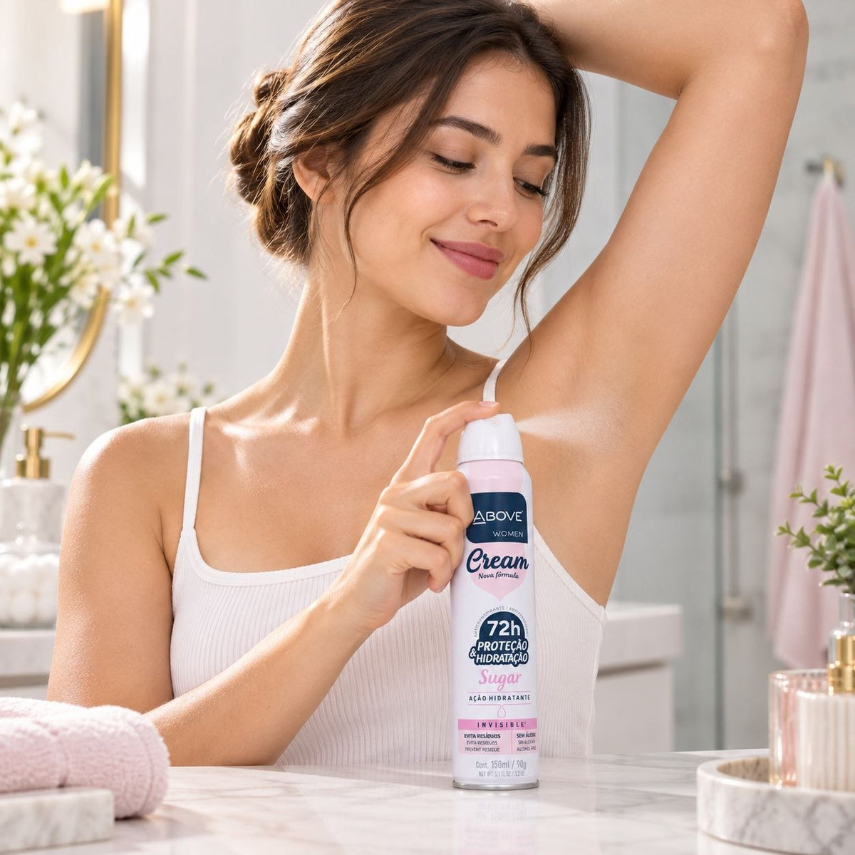 DESODORANTE ANTITRANSPIRANTE EN AEROSOL SWEET ABOVE WOMEN 150ML