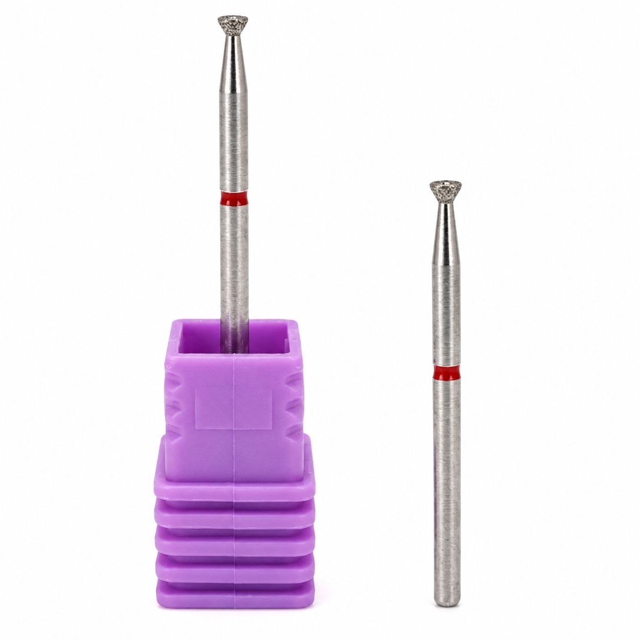 CABEZAL DE SILICÓN CONO INVERTIDO PARA TORNO DE UÑAS QUEENLIGHT PROFESSIONAL 4CM 1 UND