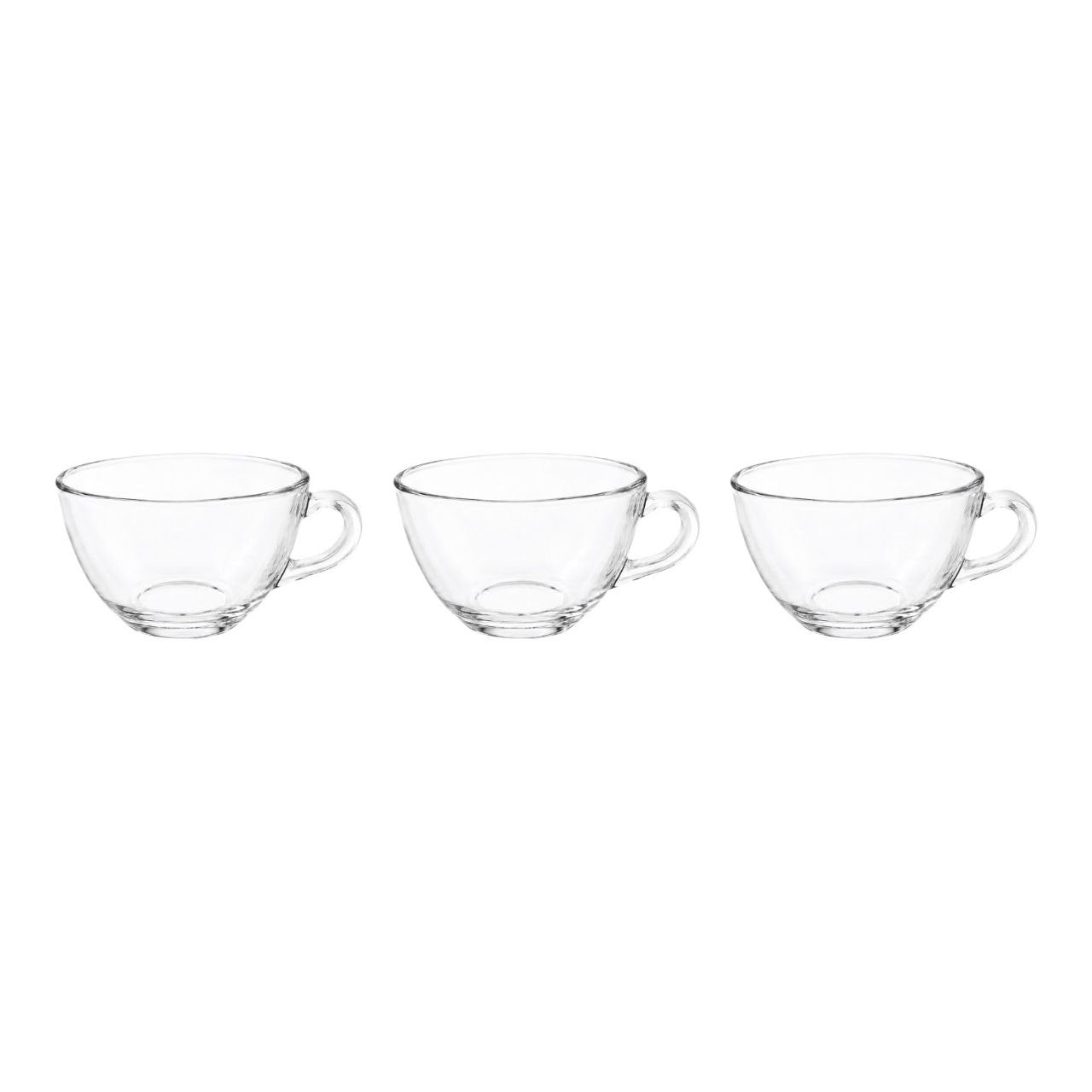 JUEGO DE TAZAS DE VIDRIO BENELI 3 PIEZAS 230NL