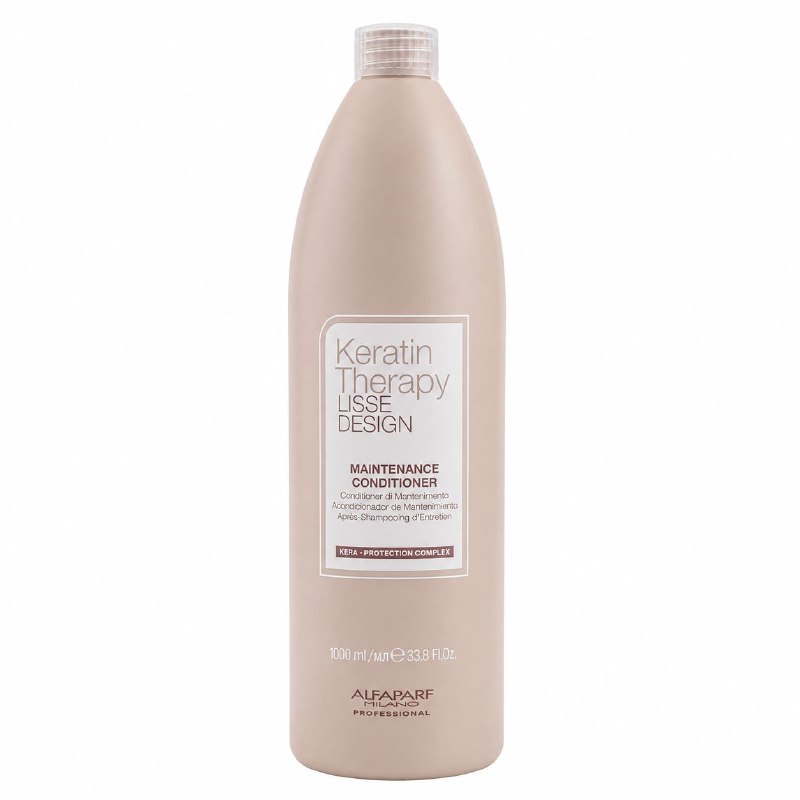 SHAMPOO DE MANTENIMIENTO POST ALISADO SIN SULFATOS CON QUERATINA Y ACEITE DE BABASU ALFAPARF 1000ML