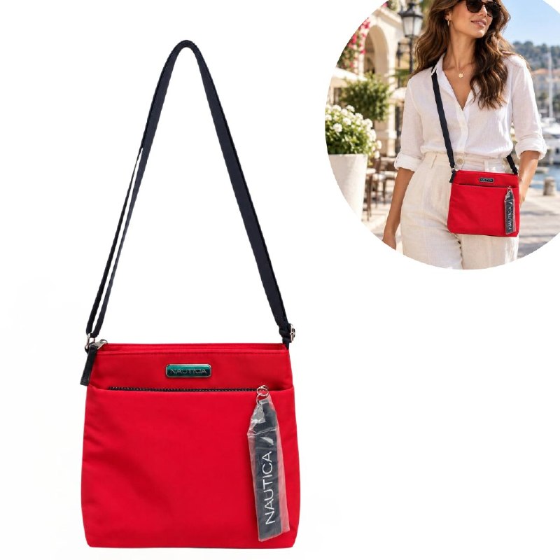 CARTERA ORIGINAL NAUTICA PARA DAMA 24X24CM