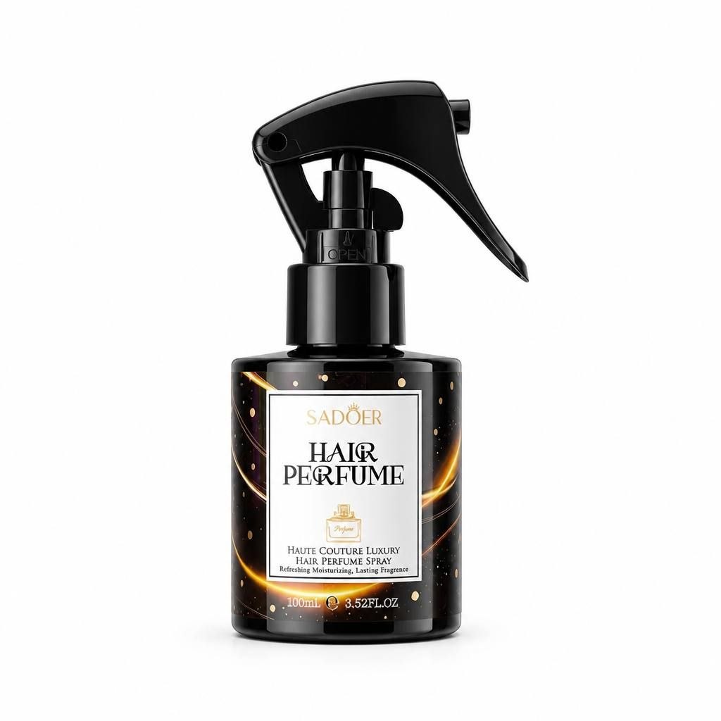 SPRAY DE PERFUME PARA EL CABELLO AROMA AGRADABLE HIDRATANTE SADOER 100ML