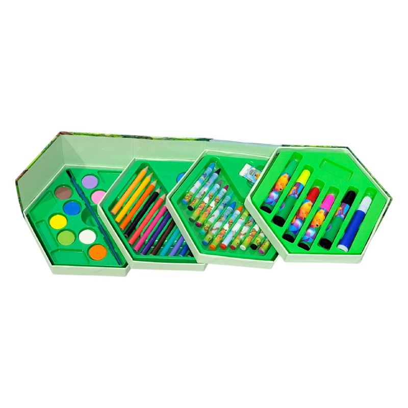 ESTUCHE DE ARTE WINNIE POOH DE 46 PIEZAS