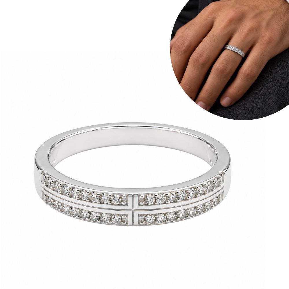 ANILLO DE PLATA 925 PARA MATRIMONIO