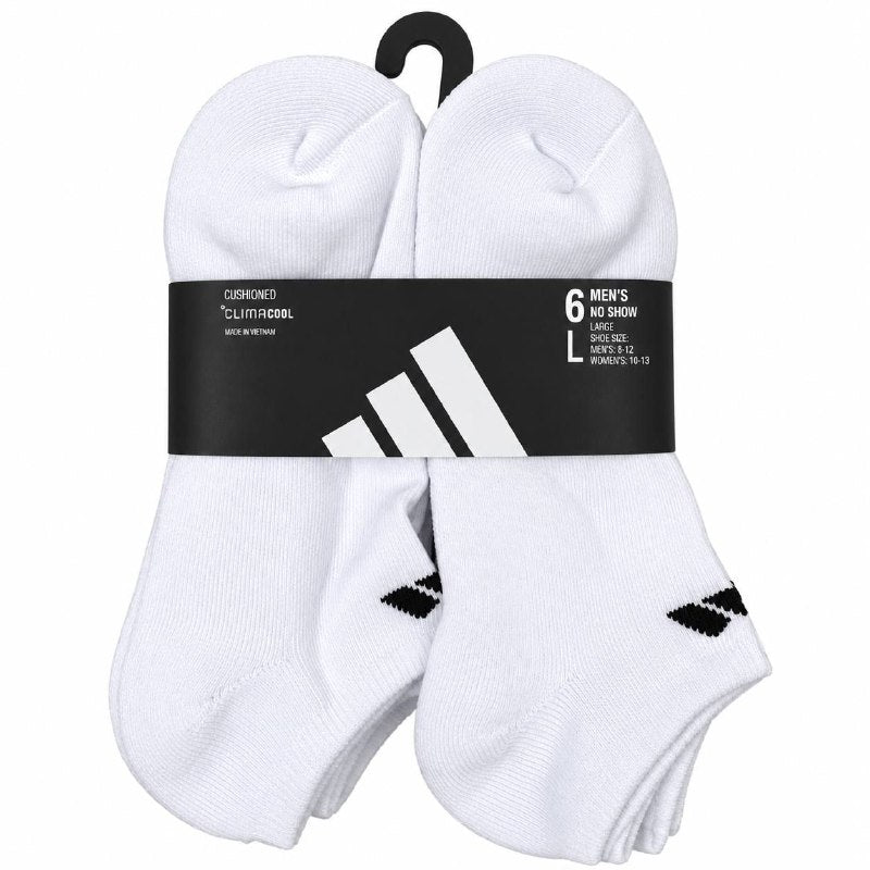 CALCETA TOBILLERA ADIDAS ORIGINAL 6 PARES TALLA HOMBRE : 8-12 TALLA MUJER 10-13