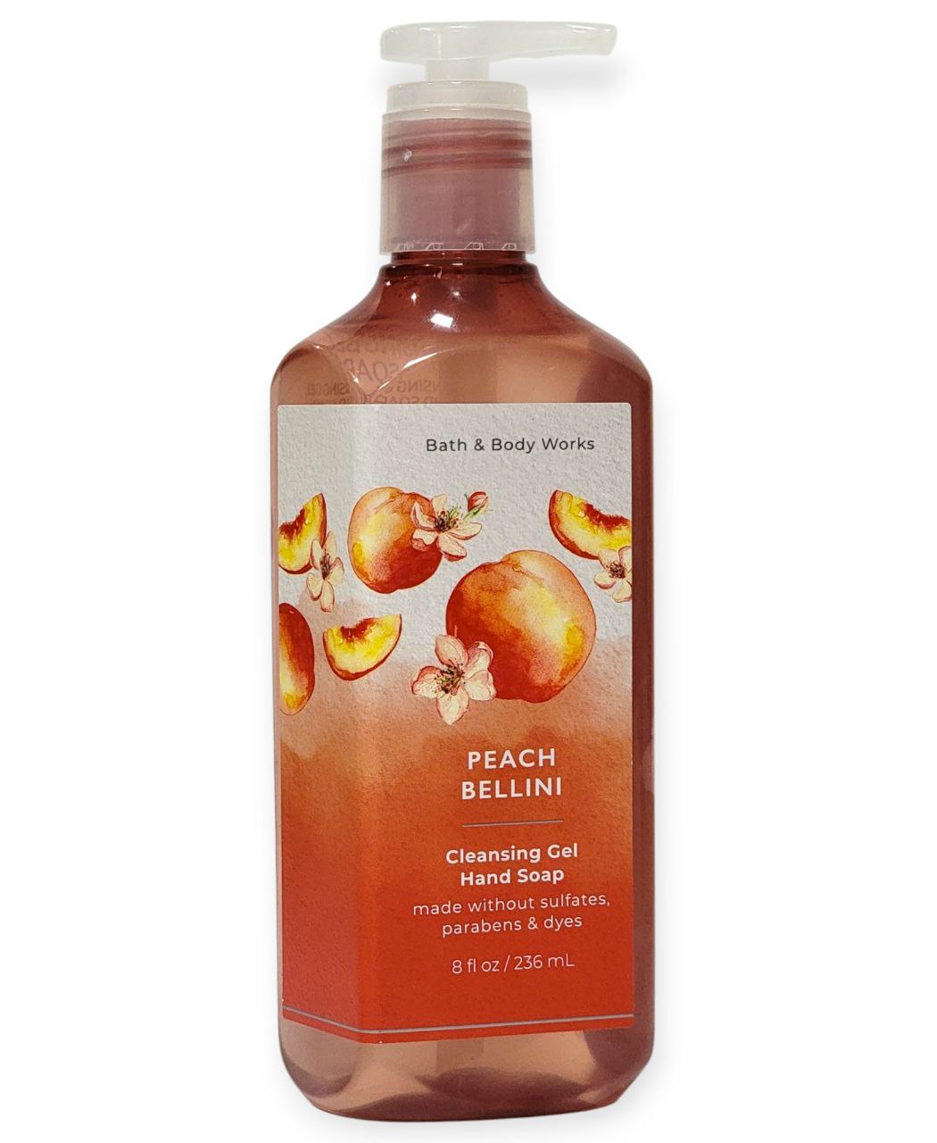 BATH & BODY WORKS JABON DE MANOS SUAVE Y LIMPIO PEACH BELLINI 236ML