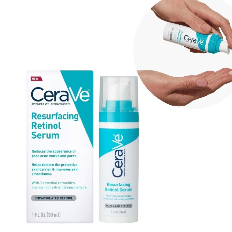 SUERO FACIAL DE RETINOL Y NIACINAMIDA ANTI ACNE CERAVE 30ML