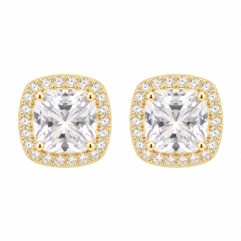 ARITOS DE ENCHAPE PARA DAMA 1CM (DUPE SWAROVSKI)