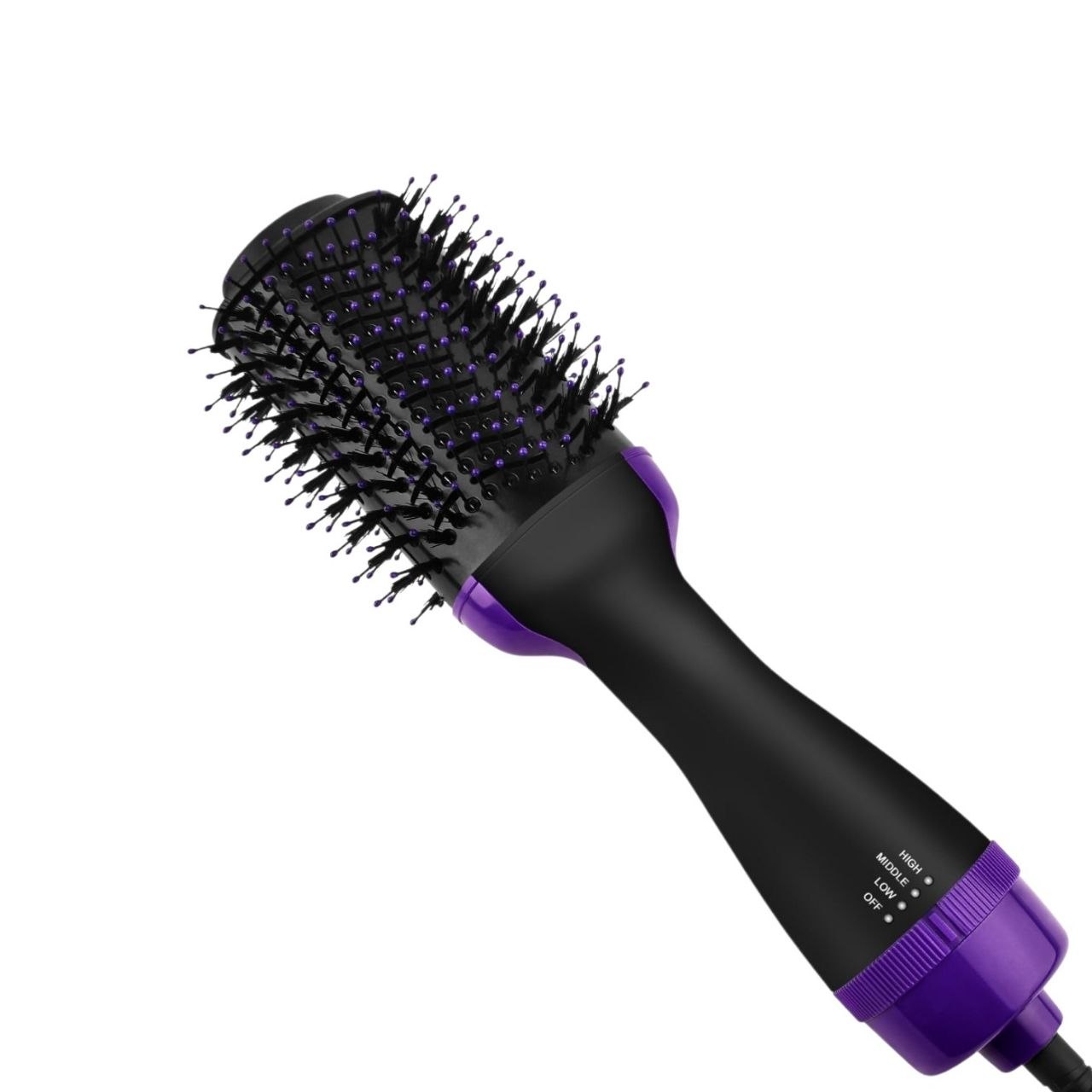 SECADOR Y ESTILIZADOR DE CABELLO PROFESIONAL CEPILLO DE AIRE CALIENTE 2 EN 1 PARA ACABADOS SUAVES Y LIBRES DE FRIZZ ONE STEP