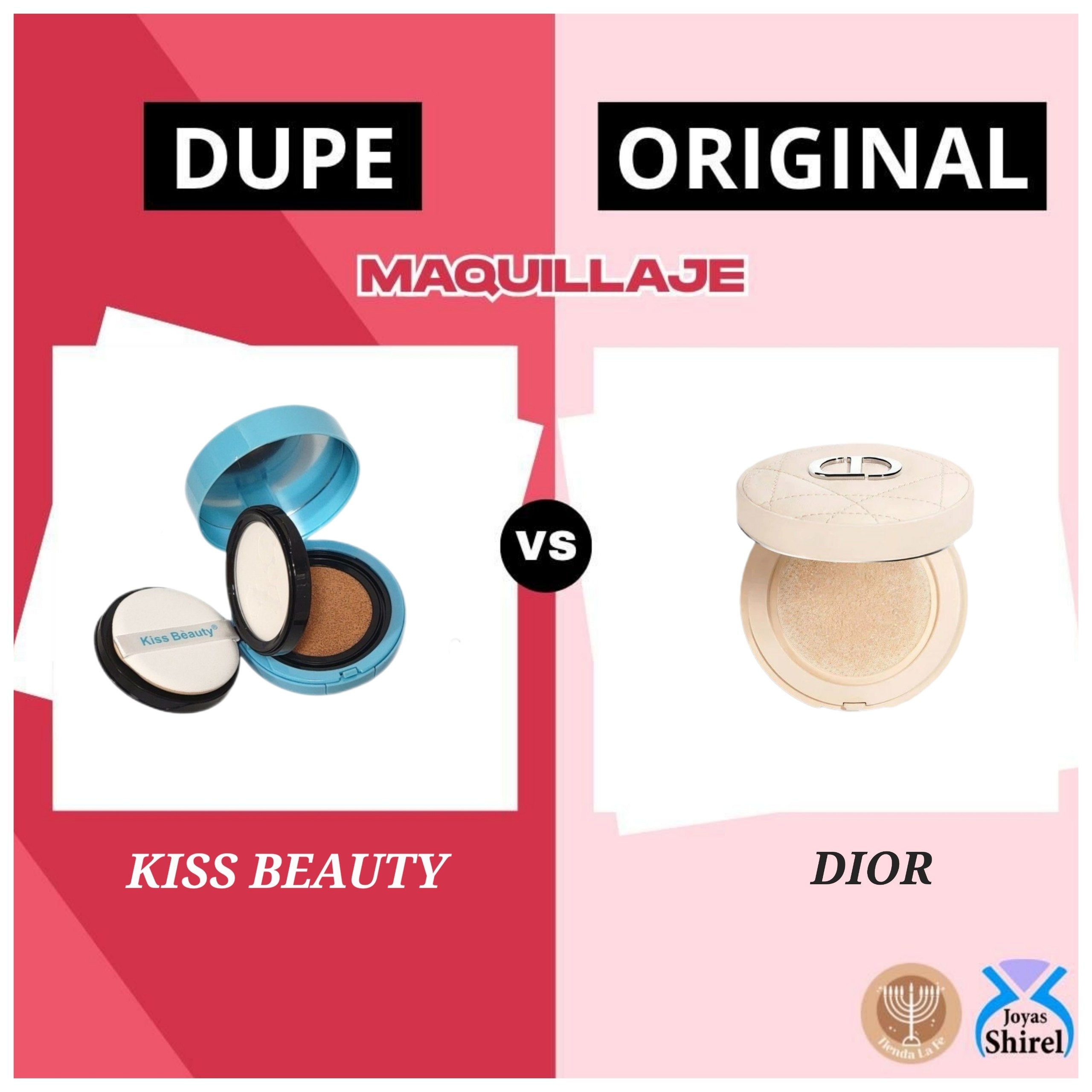 POLVO FACIAL CON ACIDO HIALURONICO DE ACABADO NATURAL MATTE SUAVE KISS BEAUTY 7.5G (DUPE DE DIOR)