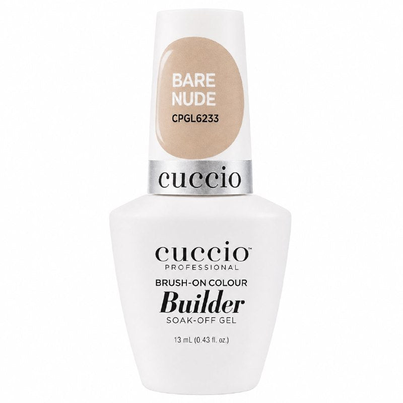 GEL CONSTRUCTOR Y NIVELADOR DE UÑAS NATURALES TONO NUDE NATURAL CUCCIO 13ML