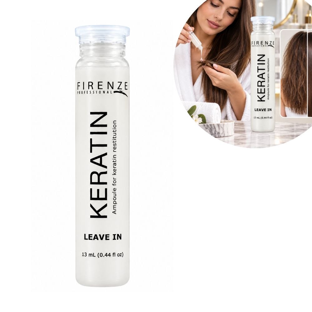 AMPOLLA PARA CABELLO KERATIN FIRENZE 13ML 1 UNID