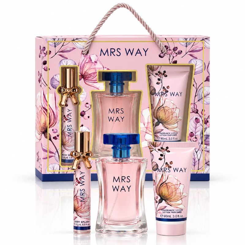 SET MYSTICAL MRS WAY EDP 20ML, EDP 50ML, BODY LOTION 90ML (M) (AROMA SIMILAR GIORGIO ARMANI MY WAY)