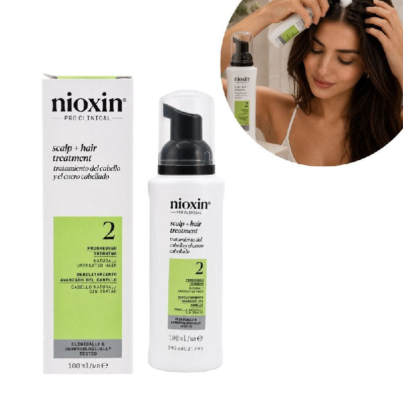 ACONDICIONADOR REVITALIZANTE, DENSIFICADOR E HIDRATANTE PARA CABELLO DELGADO CON NIACINAMIDA Y ACEITE DE MENTA NIOXIN 300ML