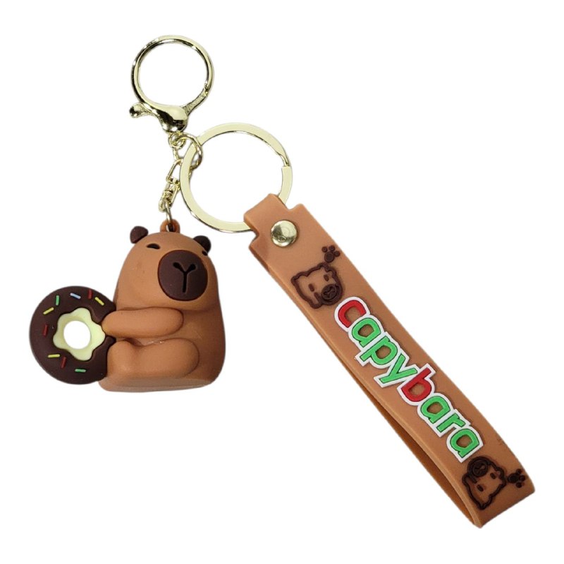 LLAVEROS DE CAPIBARA,CAPYBARA, 6 ESTILOS DISPONIBLES