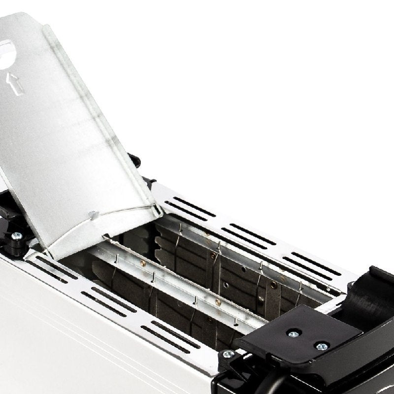 MAQUINA TOSTADORA DE PAN DE DOBLE CAPA ESTANDAR EUROPEO RAF 15X25X12CM