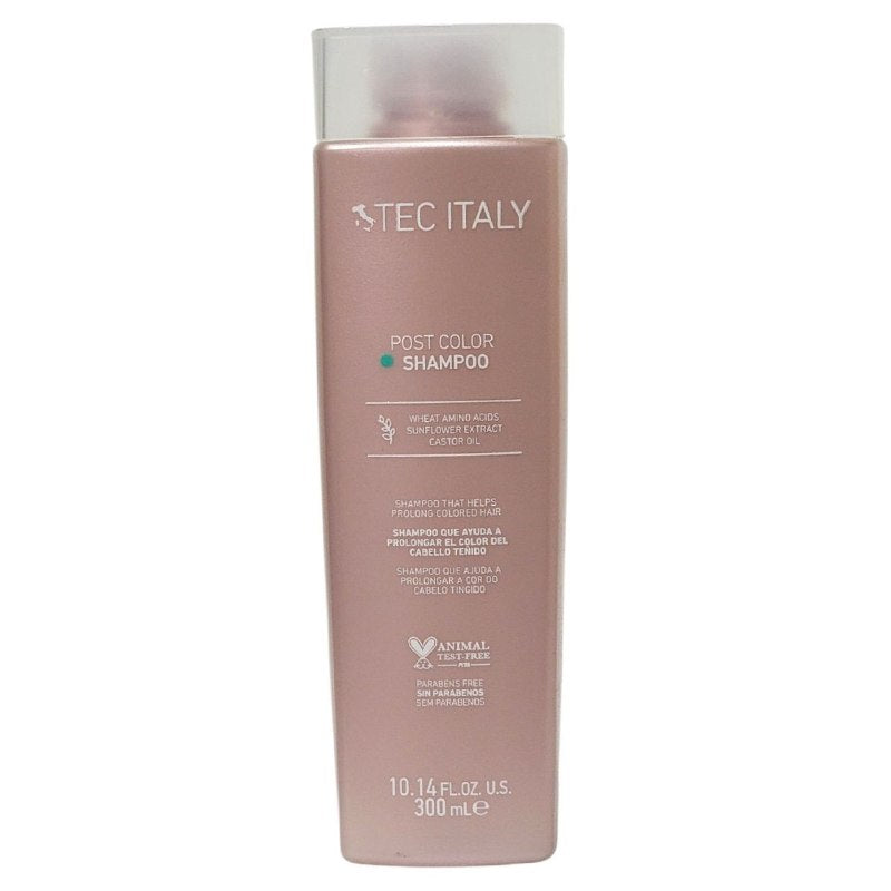 SHAMPOO PARA CABELLOS TEÑIDOS QUE PROLONGA EL COLOR CON AMINOACIDOS DE TRIGO TEC ITALY 300ML
