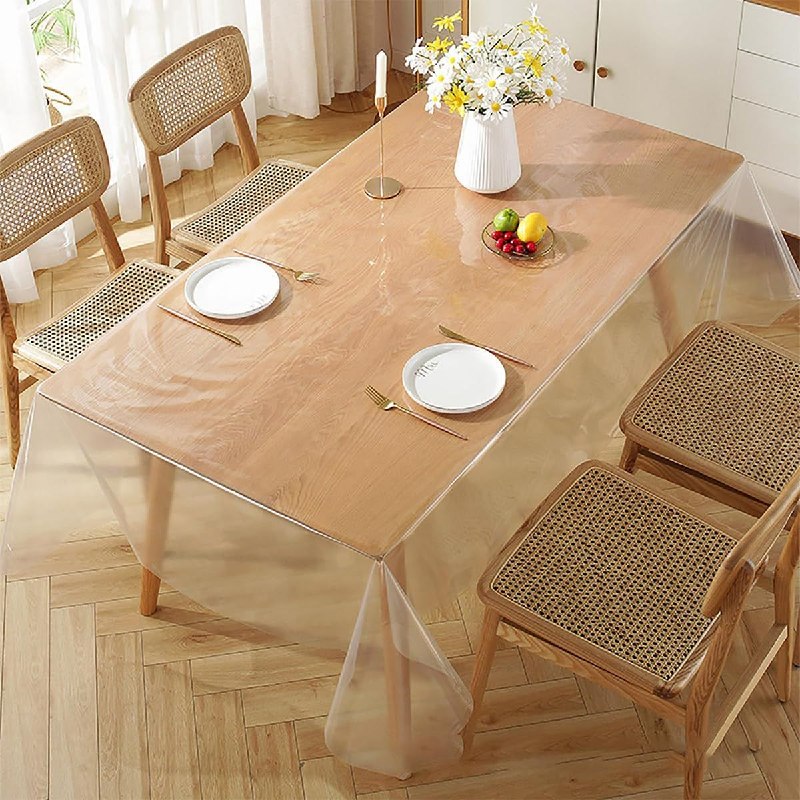 PROTECTOR DE MESA PLASTICO RECTANGULAR 152X264CM