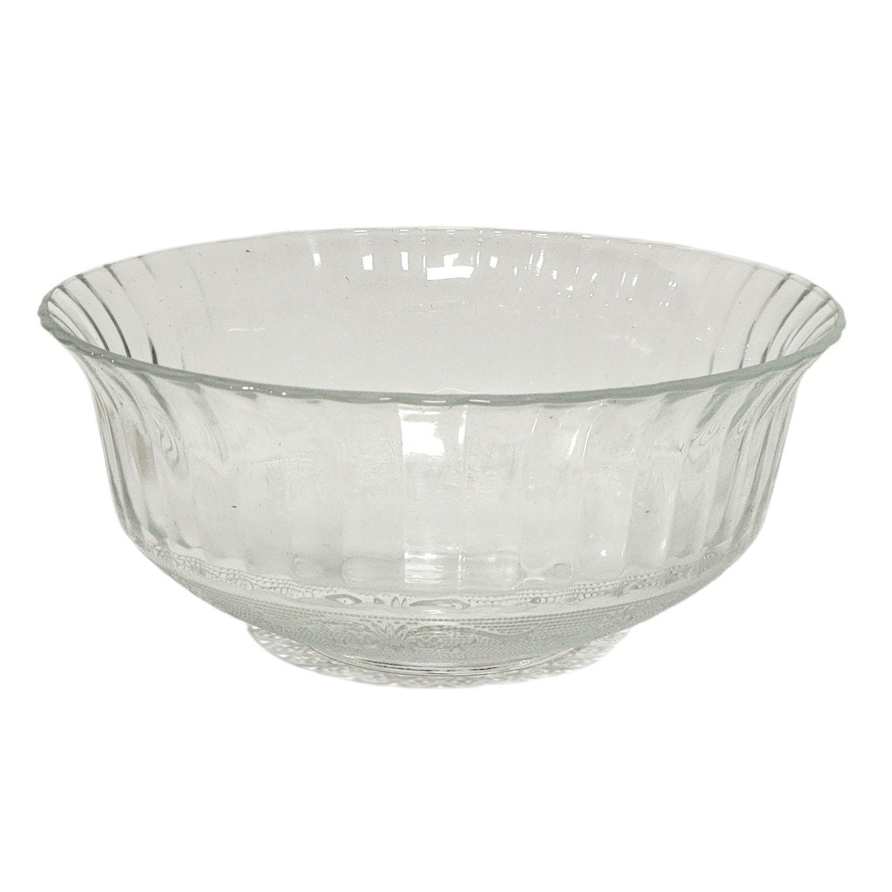 JUEGO DE ENSALADERAS DE VIDRIO CON RELIEVE 7PCS COSENZA