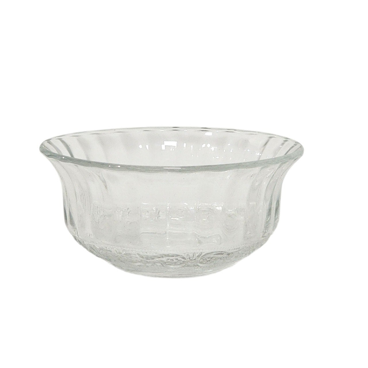 JUEGO DE ENSALADERAS DE VIDRIO CON RELIEVE 7PCS COSENZA