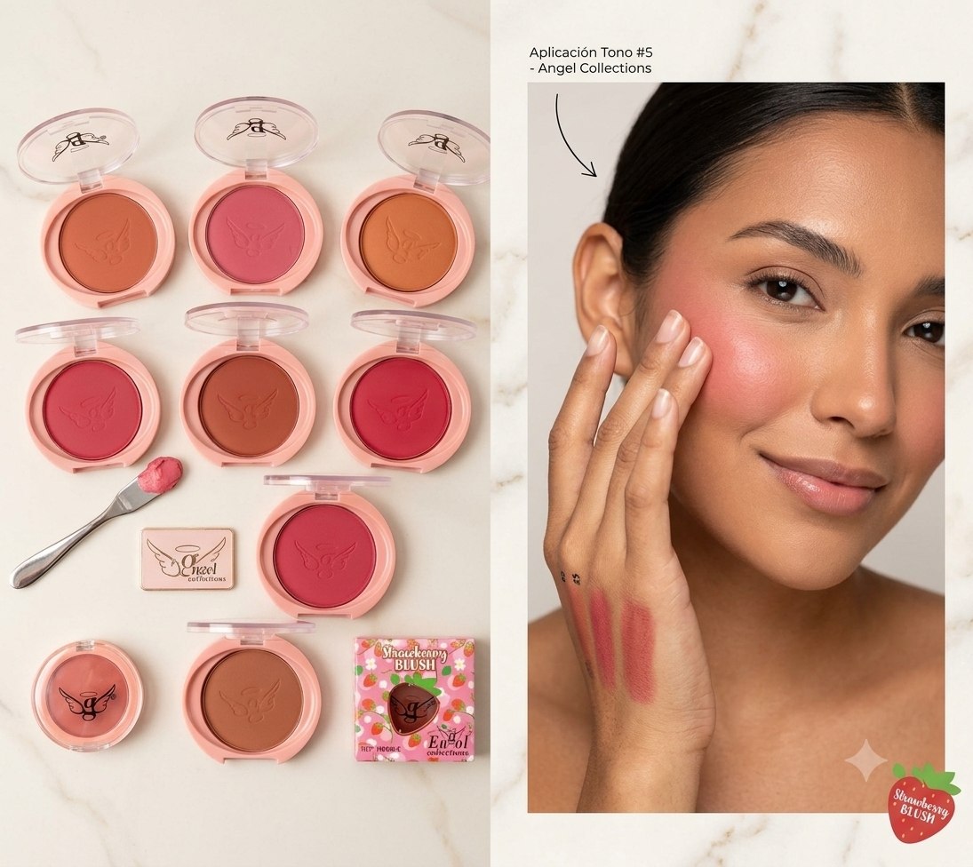 BLUSH EN POLVO STRAWBERRY ENGOL COLLECTIONS 0.12OZ