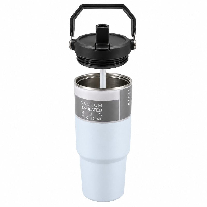 VASO TERMICO CON ASA Y TAPA 30OZ