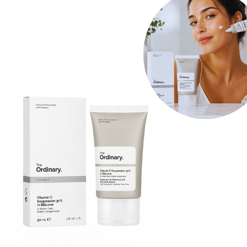 CREMA FACIAL ANTIOXIDANTE E ILUMINADORA CON VITAMINA C AL 30% EN SILICONA THE ORDINARY 30ML