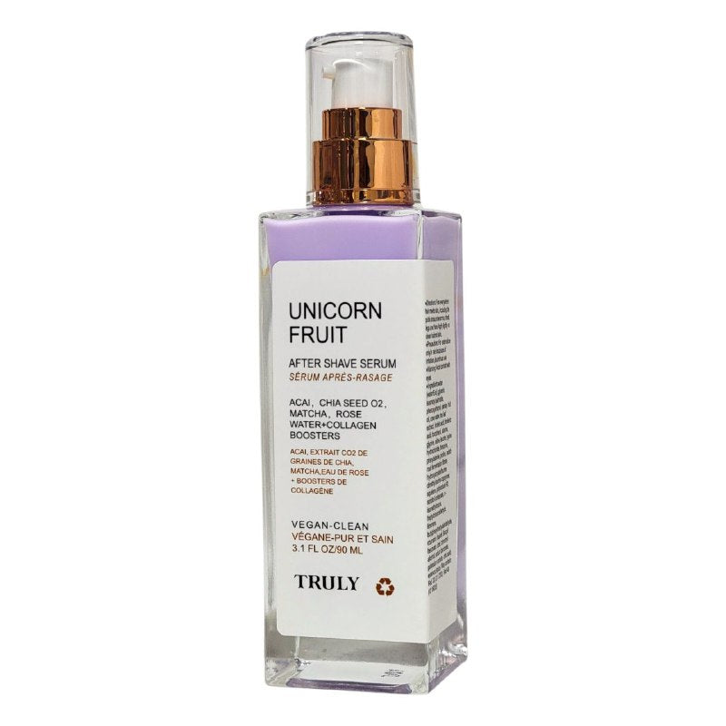 SUERO CORPORAL HIDRATANTE PARA DESPUES DEL AFEITADO CON AROMA MUNDIALMENTE FAMOSO UNICORN FRUIT TRULY 90ML