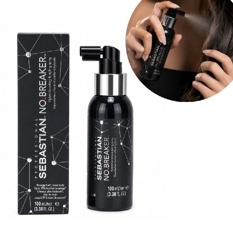 SPRAY CAPILAR HIBRIDO SIN ENJUAGUE FORTALECEDOR Y VOLUMIZADOR SEBASTIAN PROFESSIONAL 100ML