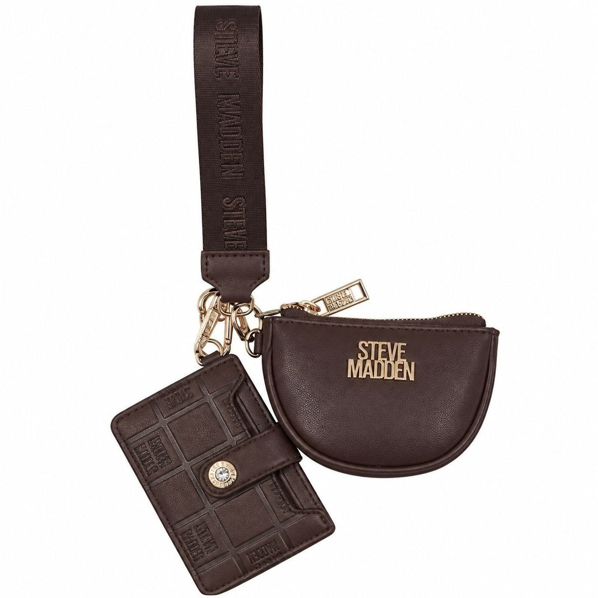 SET DE MONEDERO ORIGINAL STEVE MADDEN PARA DAMA