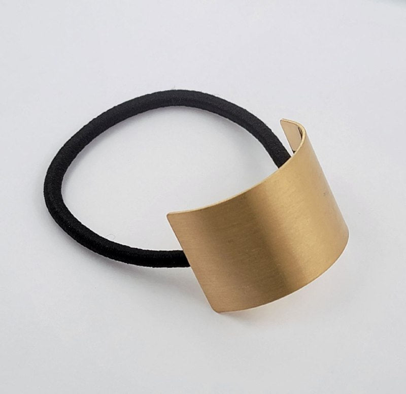 COLA DECORATIVA METALICA PARA EL CABELLO COLOR DORADO VARIOS ESTILOS PONY CUFFS