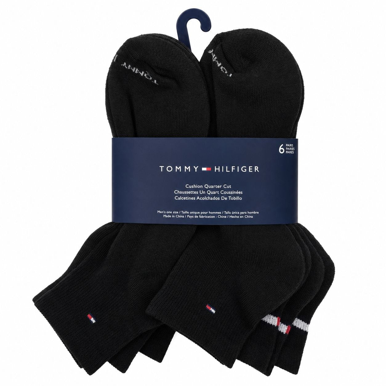 CALCETA TOBILLERA ORIGINAL TOMMY HILFIGER 6 PARES