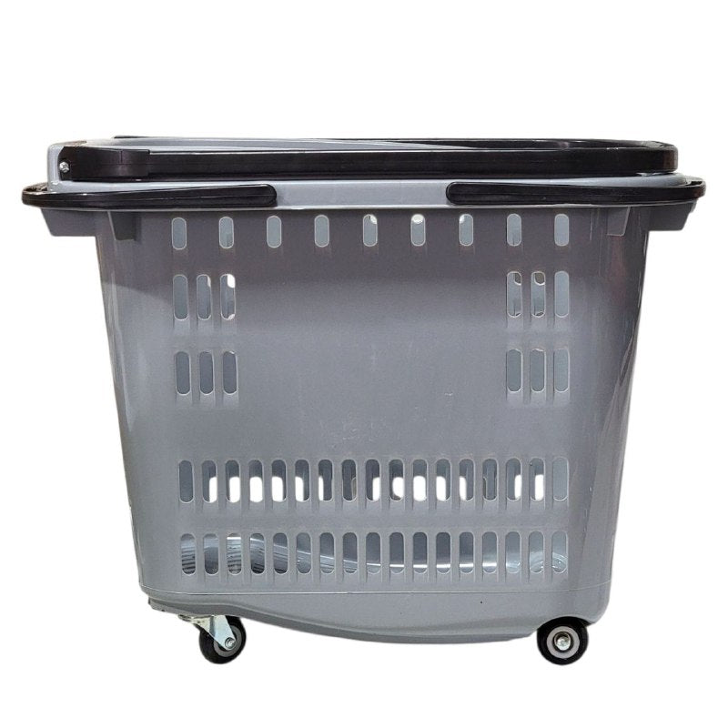 CANASTA ORGANIZADORA, CESTA PORTATIL CON RUEDAS DE MERCADO PARA LLEVAR TODO TIPO DE ARTICULOS, PRACTICA Y FACIL DE TRANSPORTE, MULTIUSOS 40X41X30CM, 4 ESTILOS
