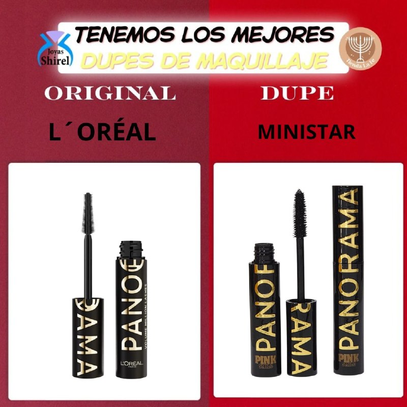 RIMEL DE PIGMENTACION NEGRO INTENSO LARGA DURACION MINISTAR 12ML (DUPE DE LOREAL)