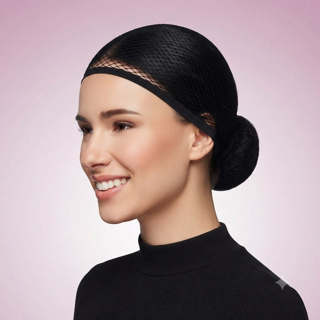 REDECILLA PROTECTORA DE ALTA SUJECIÓN Y CONFORT EVOK RED PARA EL CABELLO 2 PIEZAS / TALLA ÚNICA