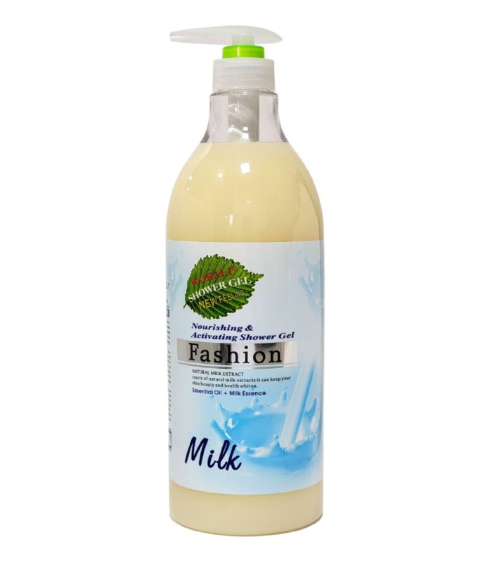 GEL DE DUCHA NUTRITIVO Y ACTIVADOR CON ESENCIA DE LECHE PURA FRUIT OF THE WOKALI 1300ML