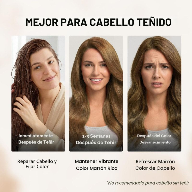 MASCARILLA CAPILAR MARRON DEPOSITANTE DE COLOR Y REPARADORA CON ESENCIA DE MACA PERUANA KARSEELL 500ML