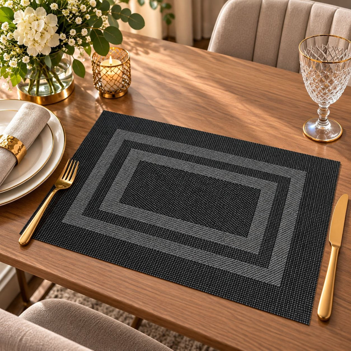 MANTEL INDIVIDUAL DE MESA LUXURY HOME LINENS