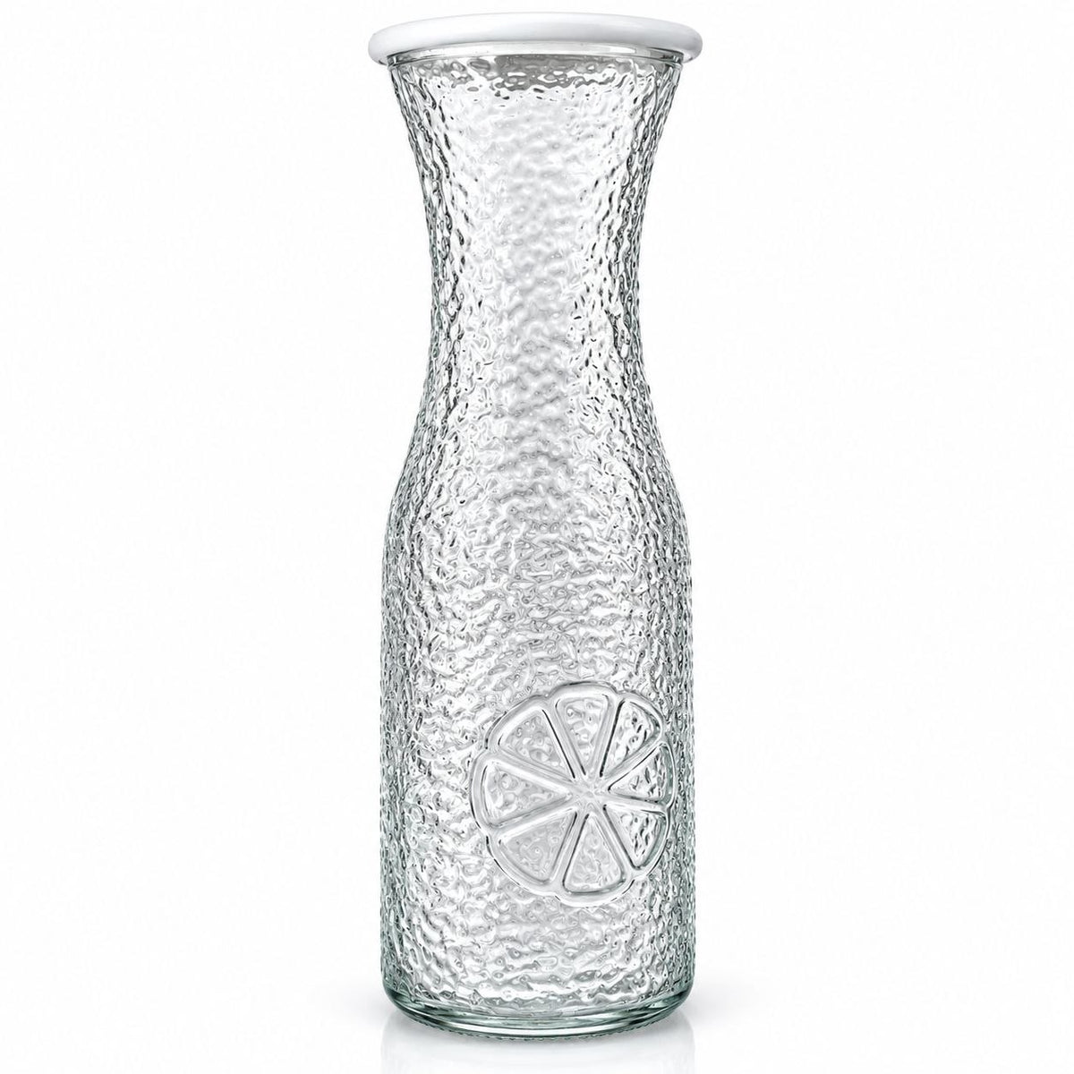 JARRA DE VIDRIO CON DISEÑO DE FRUTA SPLASH 1000ML